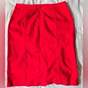 Talbots Elegant Red Women's Skirt Size 2